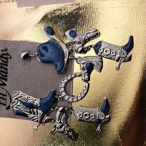 T.H. MandyWestern Cowboy Boot and Hat Earrings